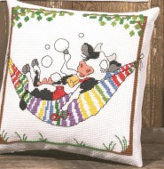 Cow in Hammock 83-6846